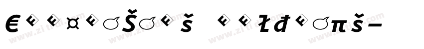 EurekaSans BoldCaps字体转换